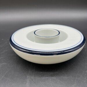 Dansk 2 piece votive & pillar candle holder